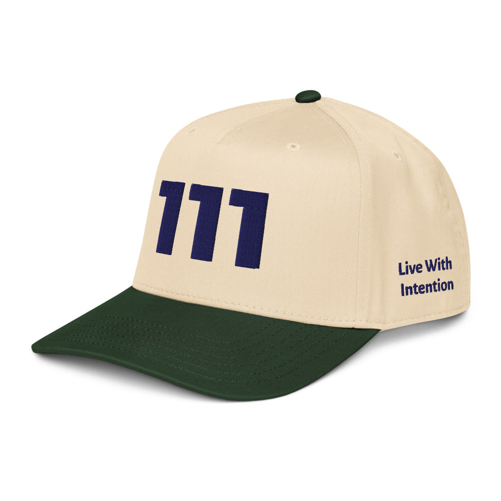 Angel Number 111 5 Panel Cap, side