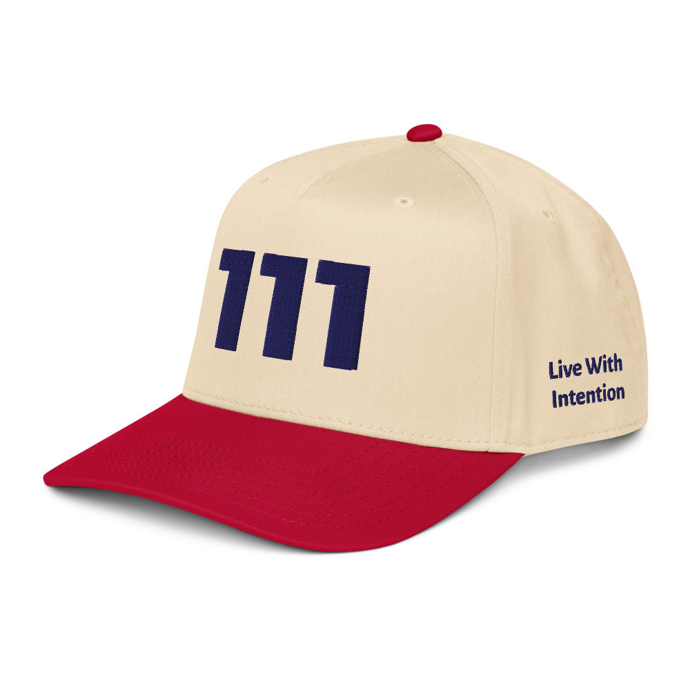Angel Number 111 5 Panel Cap, side