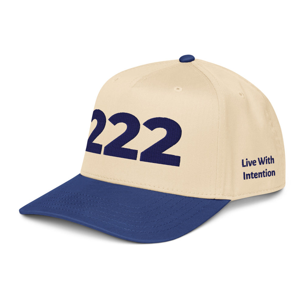 Angel Number 222 5 Panel Cap, side