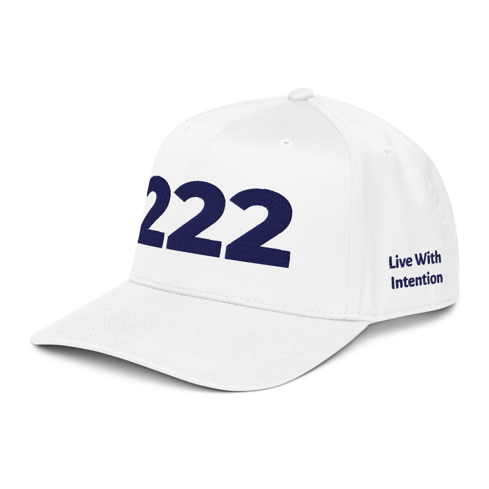 Angel Number 222 5 Panel Cap, side