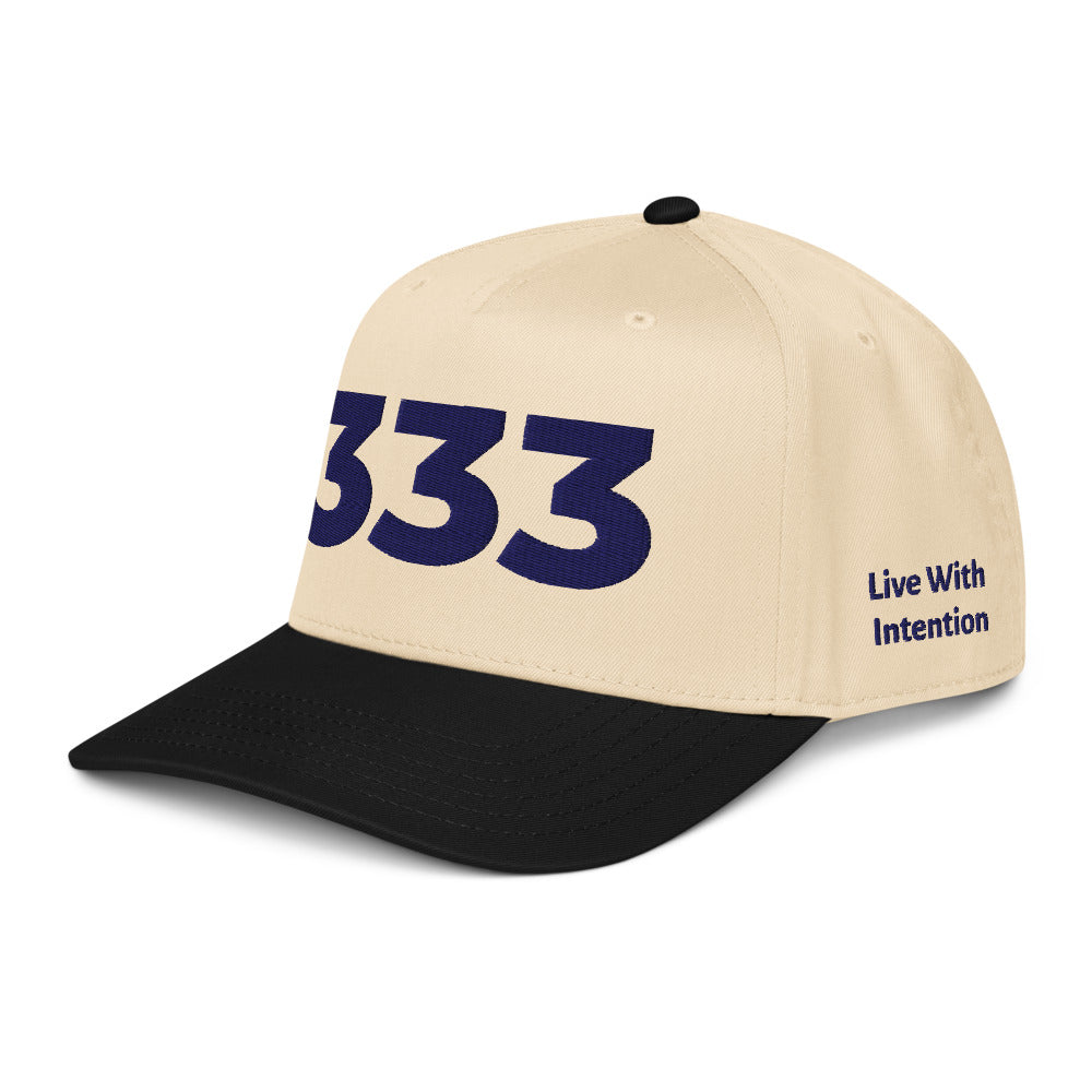 Angel Number 333 5 Panel Cap, side