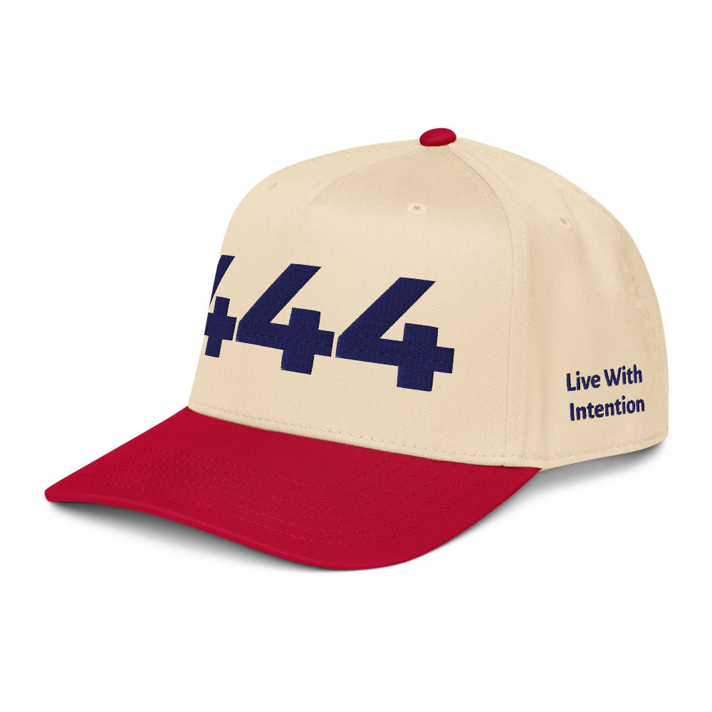 Angel Number 444 5 Panel Cap, side