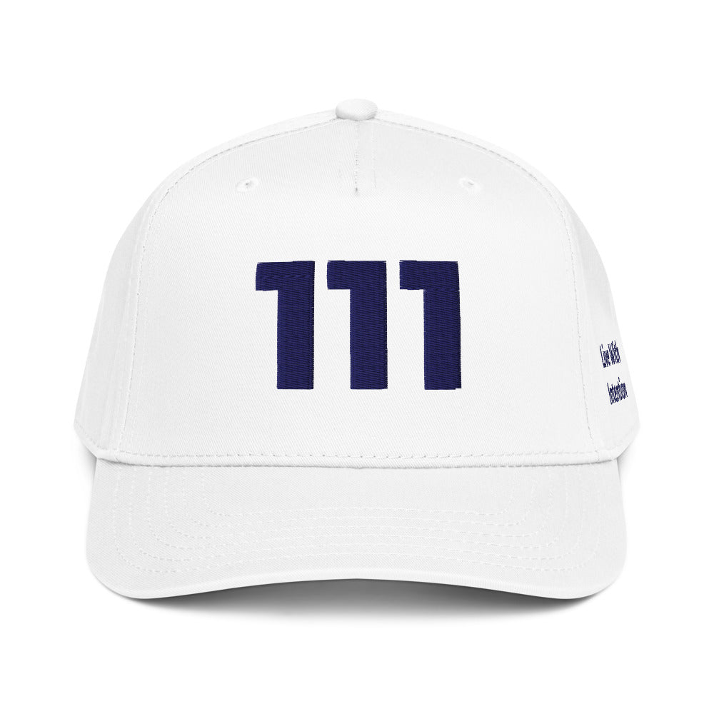 Angel Number 111 5 Panel Cap, front