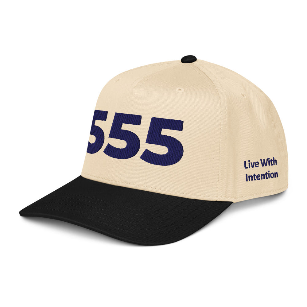 Angel Number 555 5 Panel Cap, side