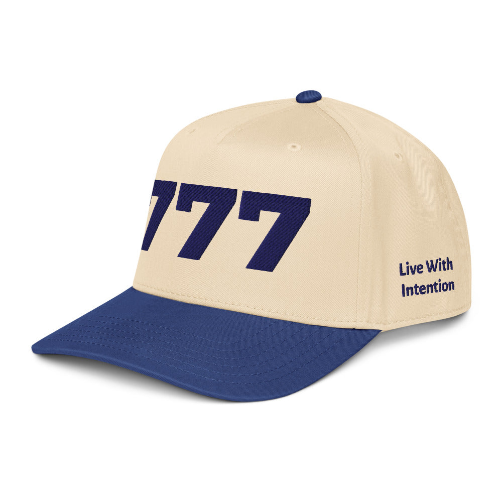 Angel Number 777 5 Panel Cap, side