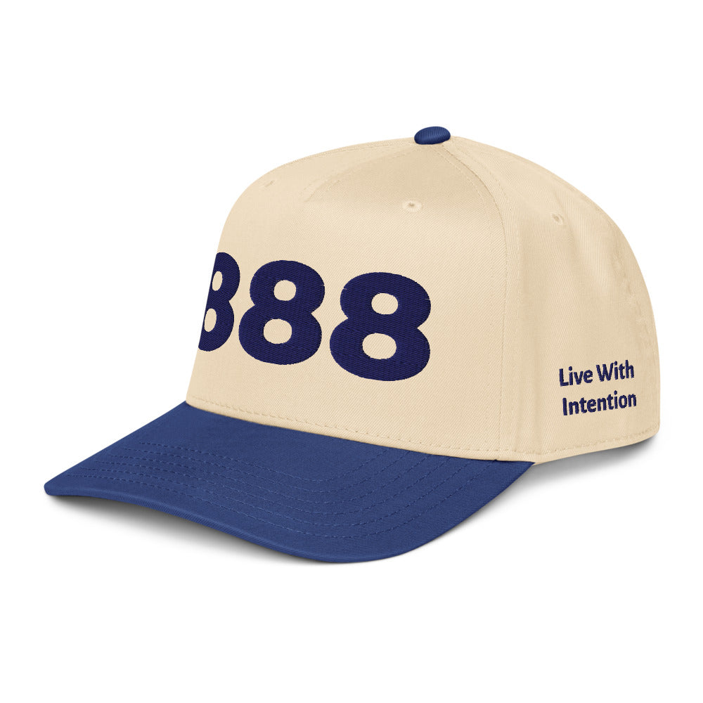 Angel Number 888 5 Panel Cap, side