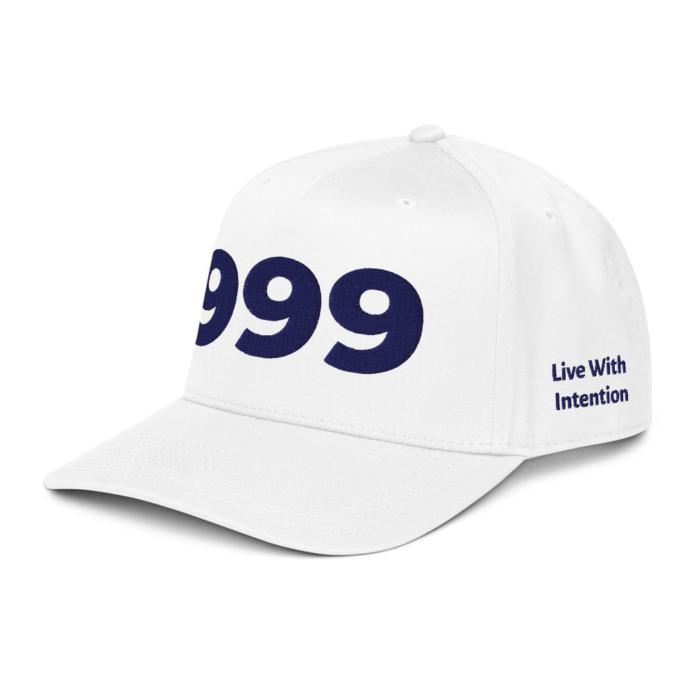 Angel Number 999 5 Panel Cap, side