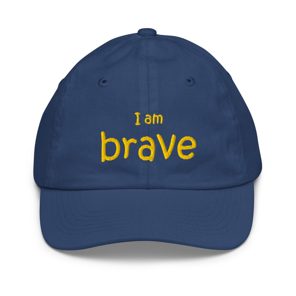 I Am Brave Kids Hat, Royal