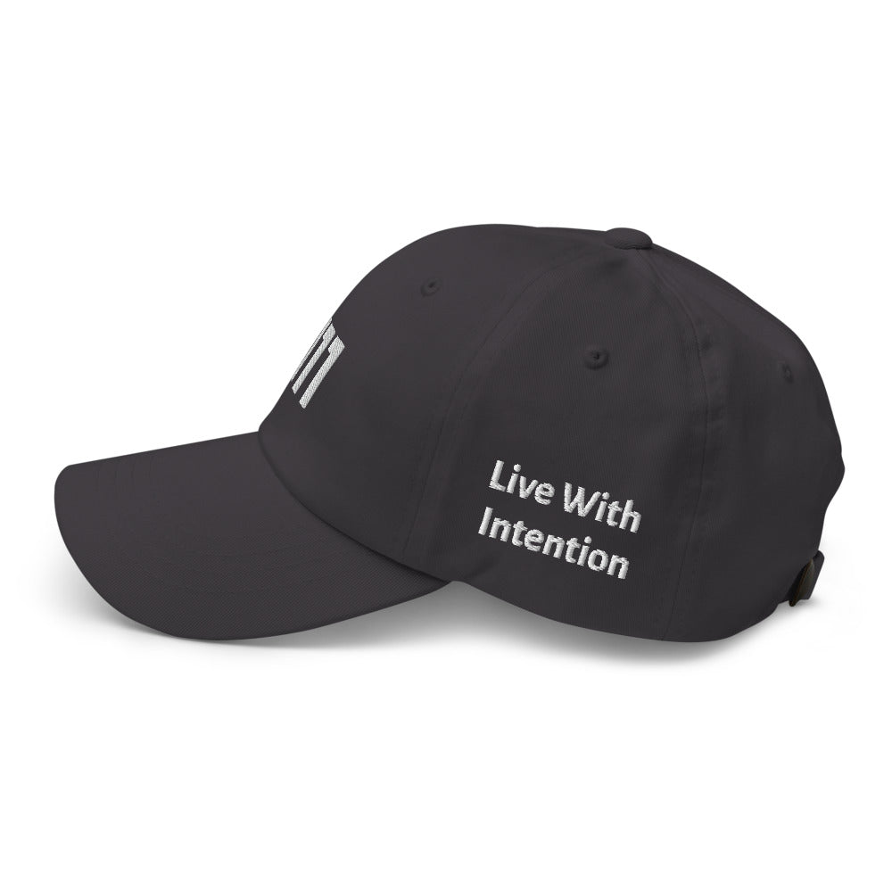 Angel Number 111 Dad Hat, side