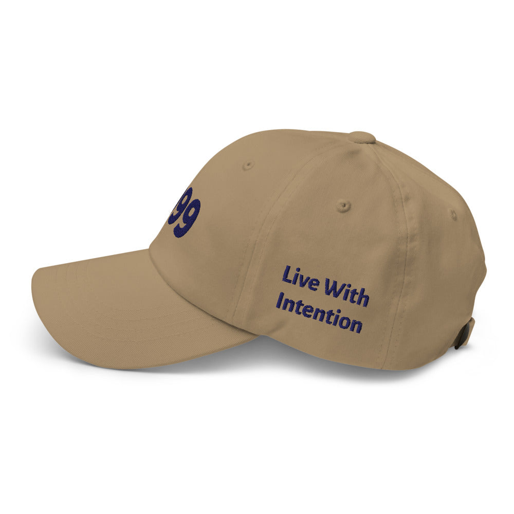 Angel Number 999 Dad Hat, side