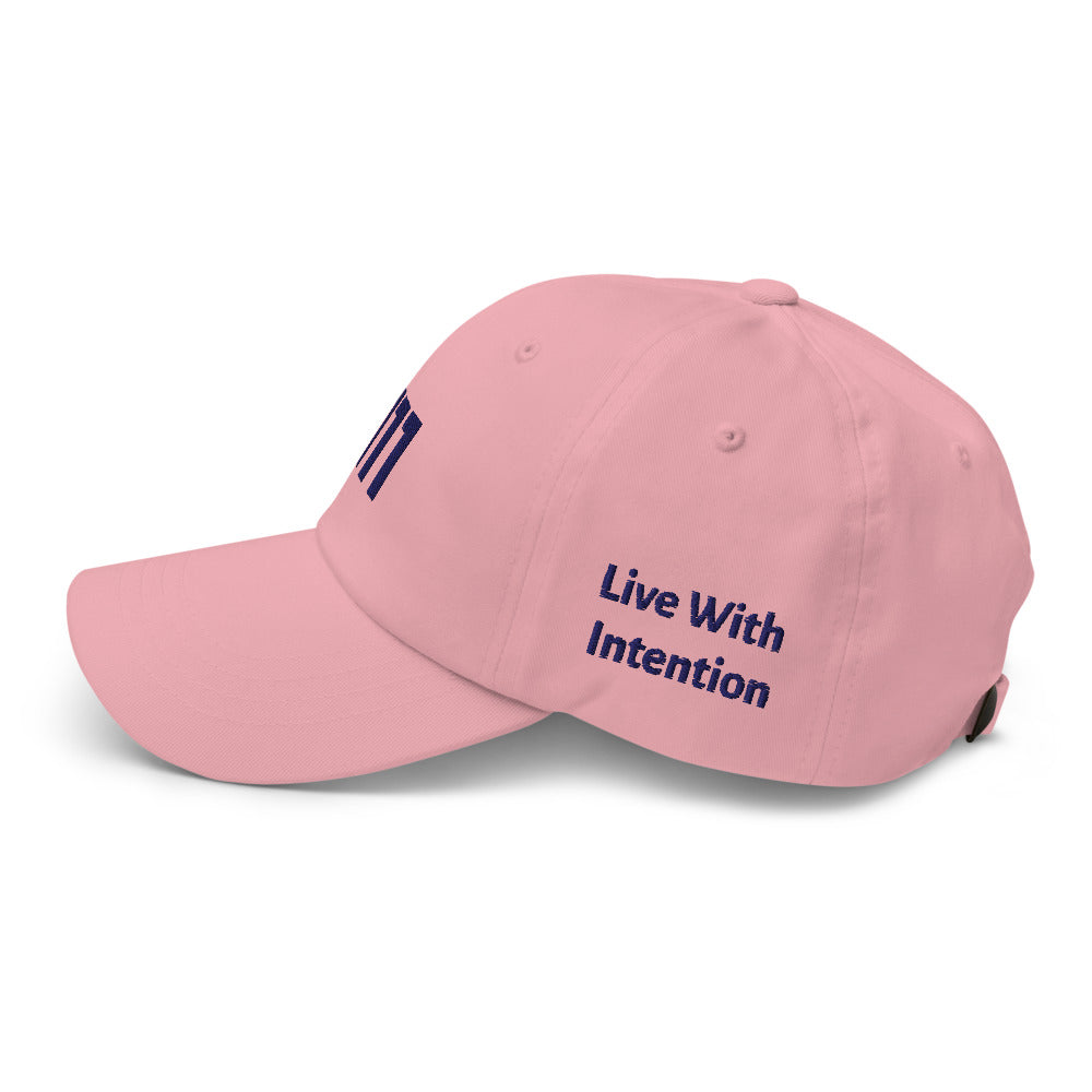 Angel Number 111 Dad Hat, side