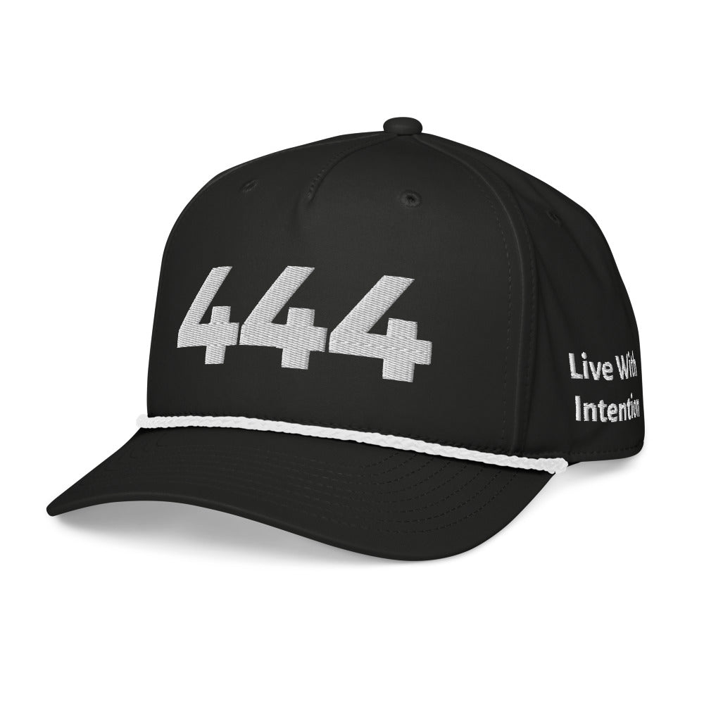 Angel Number 444 Classic Rope Cap, side