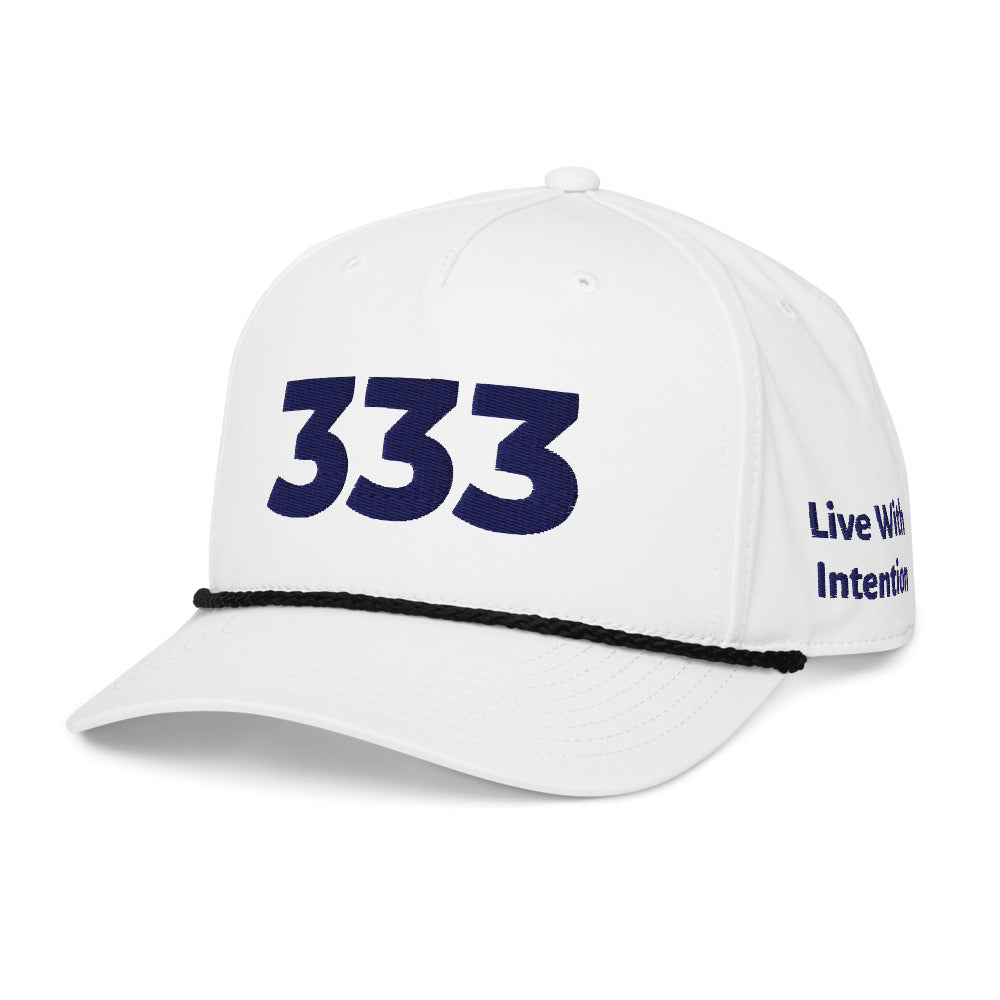 Angel Number 333 Classic Rope Cap, side