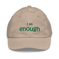 I Am Enough Kids Hat, Khaki