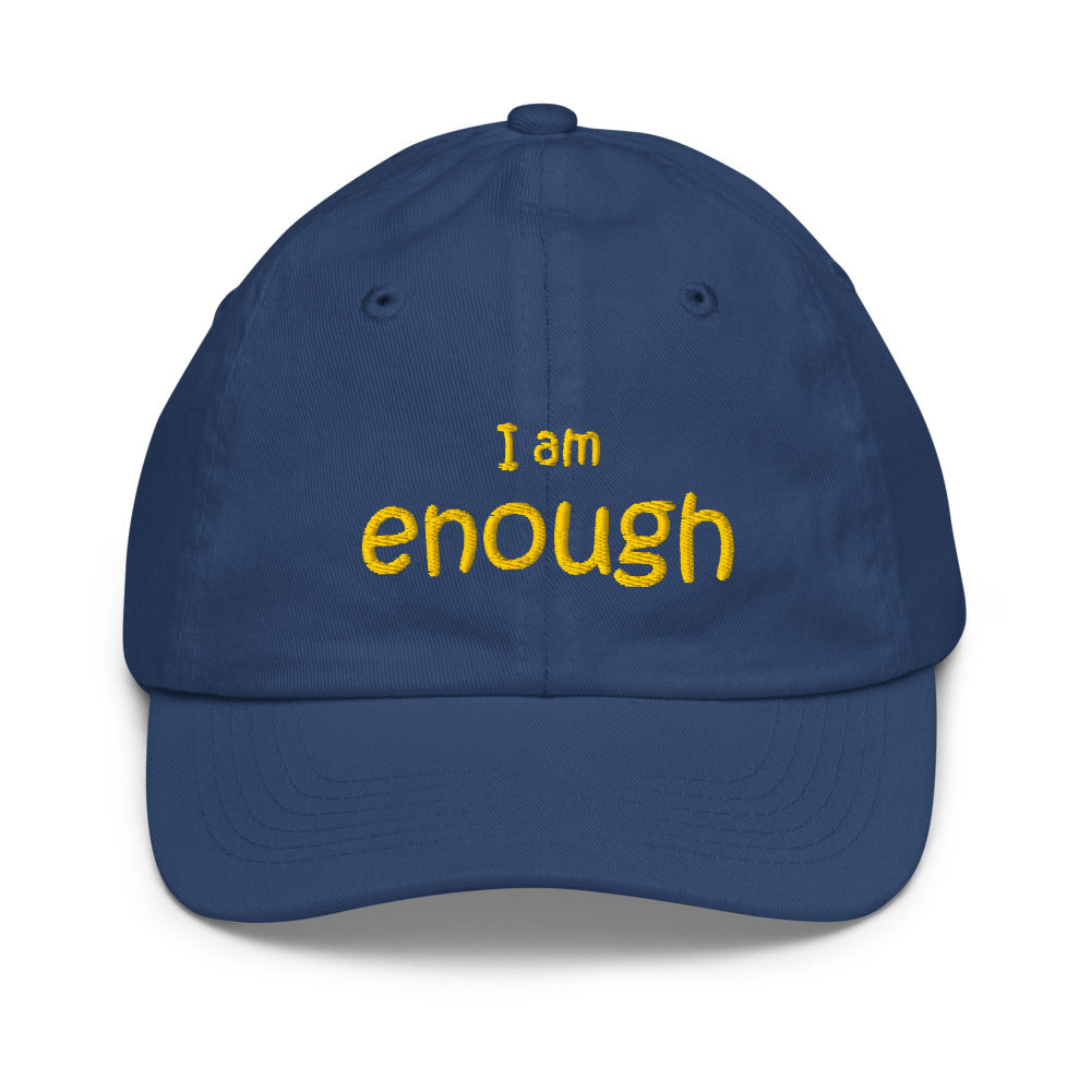 I Am Enough Kids Hat, Royal