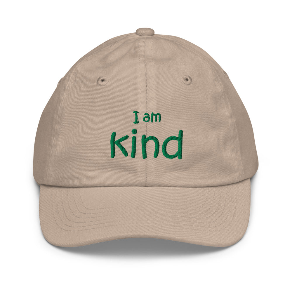 I Am Kind Kids Hat, Khaki