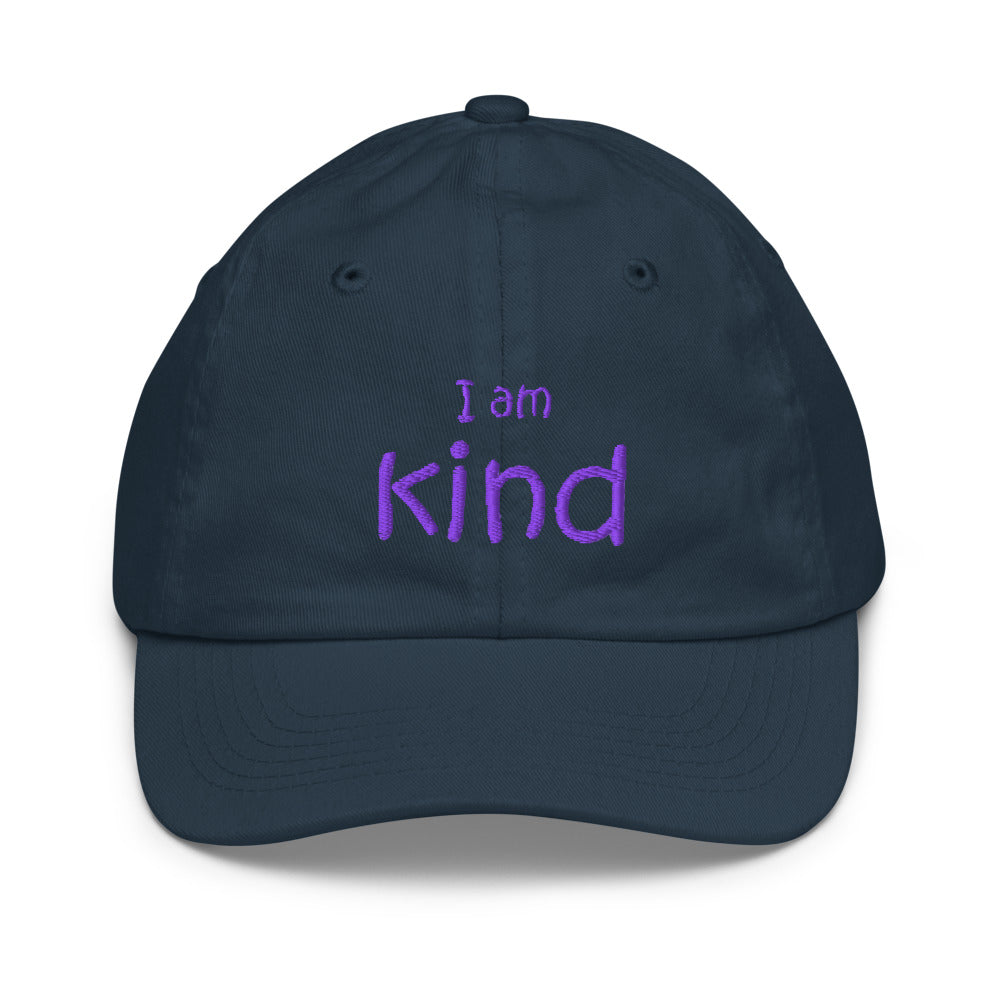I Am Kind Kids Hat, Navy
