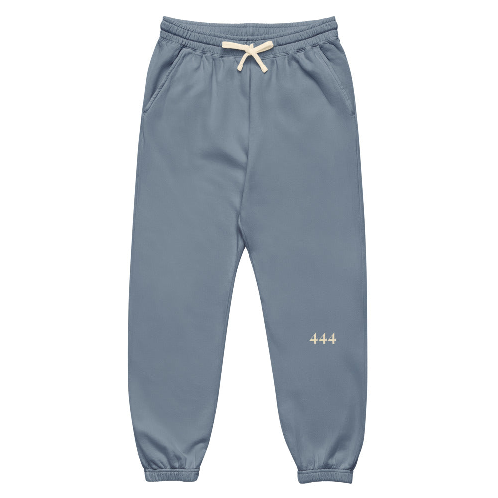 Angel Number 444 Sweatpants, Blue Jean, leg